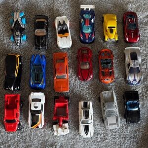 Die-Cast Hot Wheels Toy Car Set - Assorted Colors & Brands